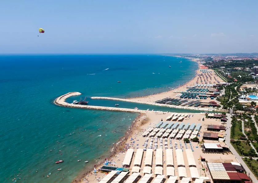 Antalya Flughafen Evrenseki Transfer | Entfernung